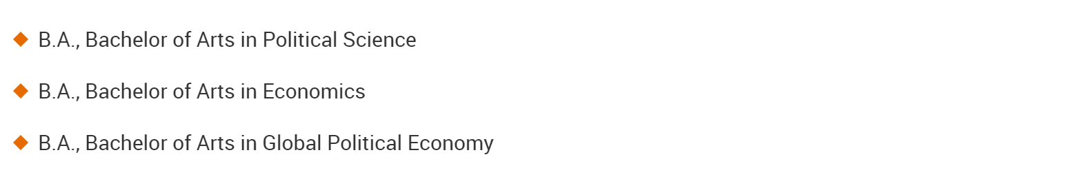 3个学位名称